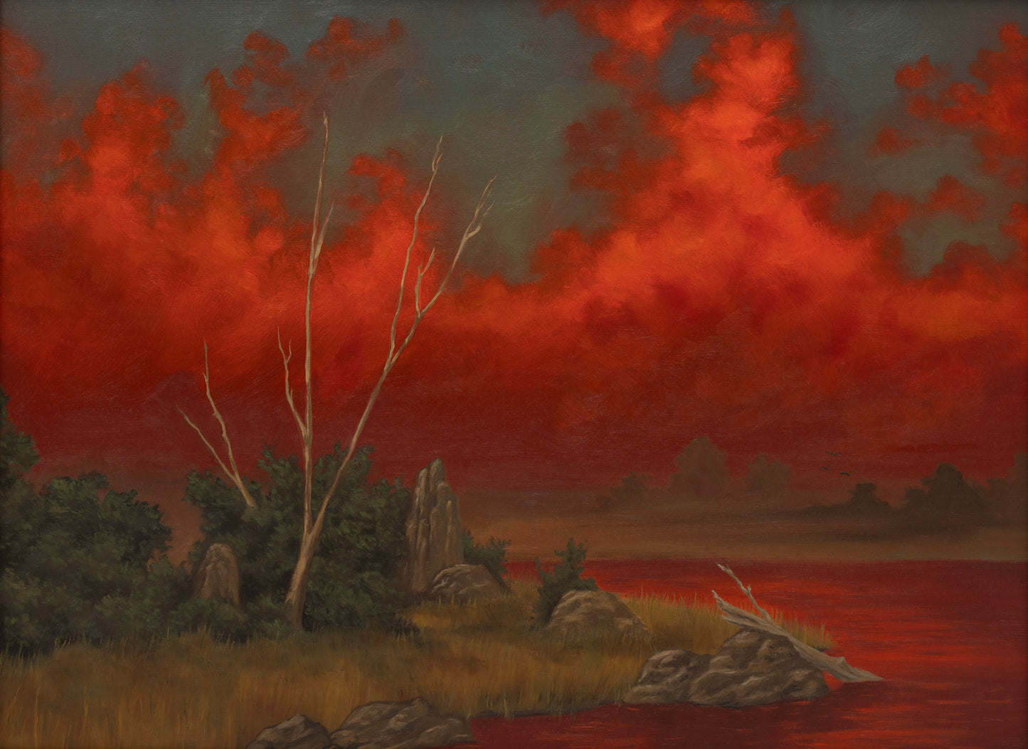 Red Sky - Giclee Print